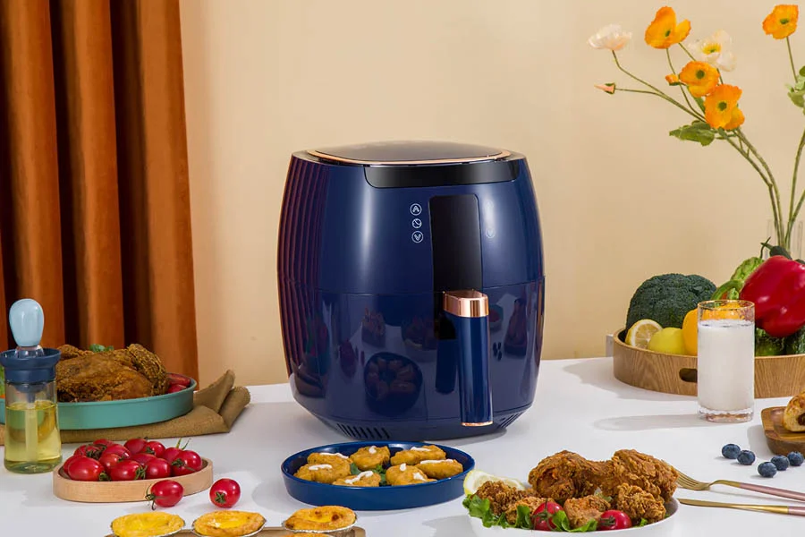 a large air fryer